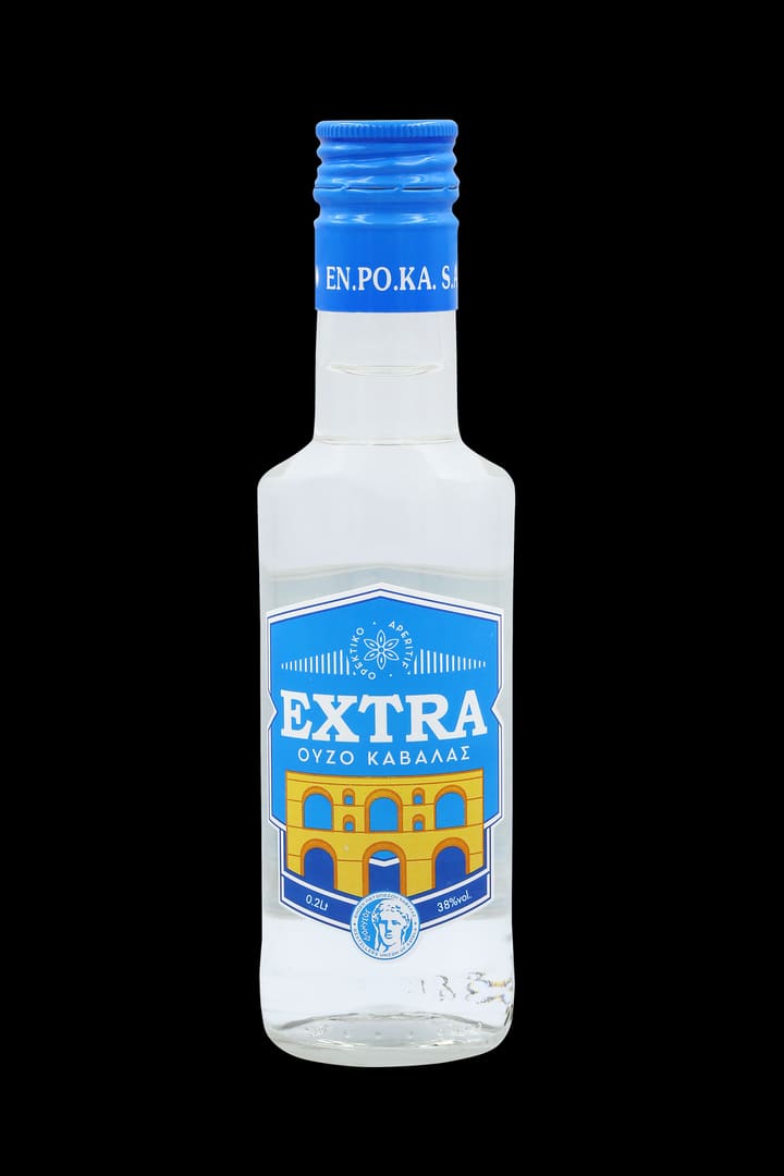 Φιάλη Ούζο Καβάλας EXTRA